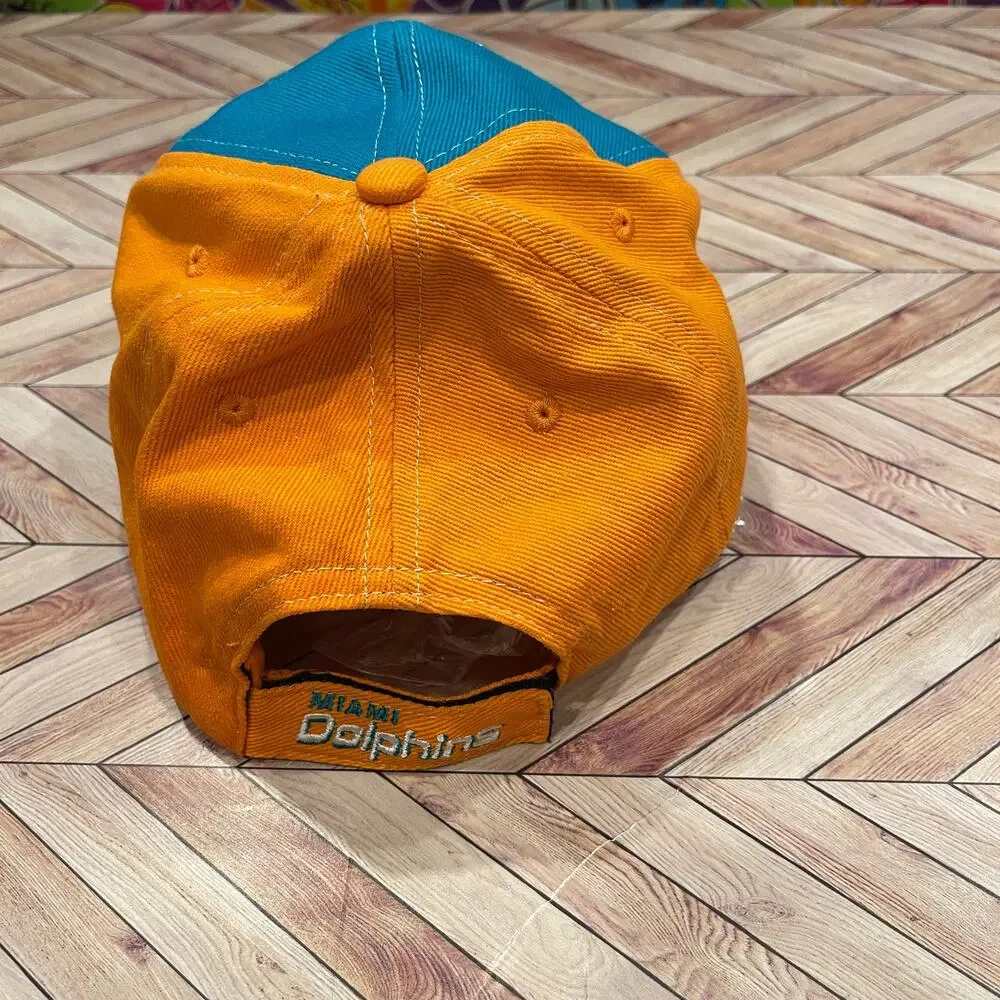 NFL Miami Dolphin's Mens Adjustable Baseball Hat